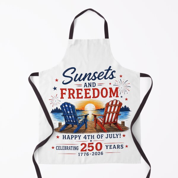 Item preview, Sunsets and Freedom, Happy 4th of July designed and sold by PalmerGraphics.