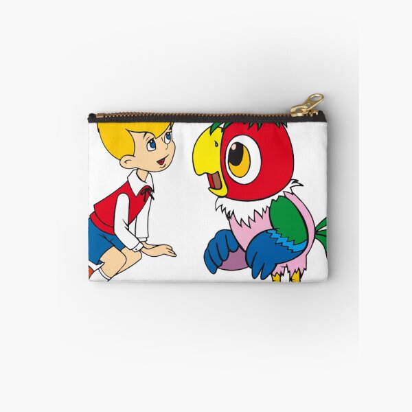 Item preview, Retro Boy and Parrot - Classic Cartoon Friendship & Vintage Animation  designed and sold by Tokraz-art.