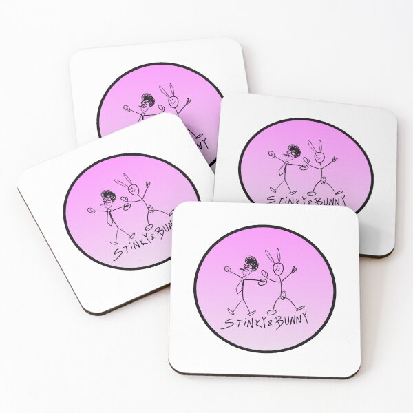 Item preview, Copy of Stinky and Bunny on Pink designed and sold by VegasCanuck.