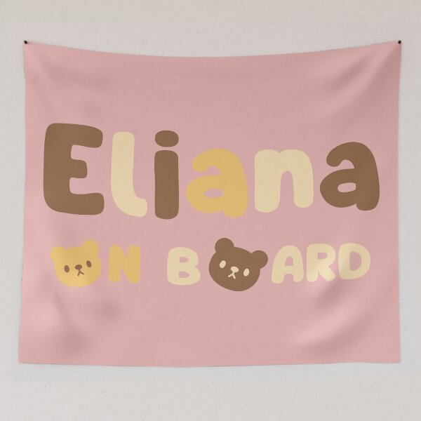 Item preview, Baby Eliana On Board designed and sold by Digit-by-C.