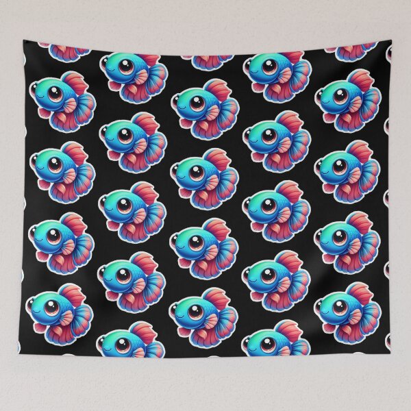 Item preview, Adorable Betta Fish designed and sold by Sillytoe.