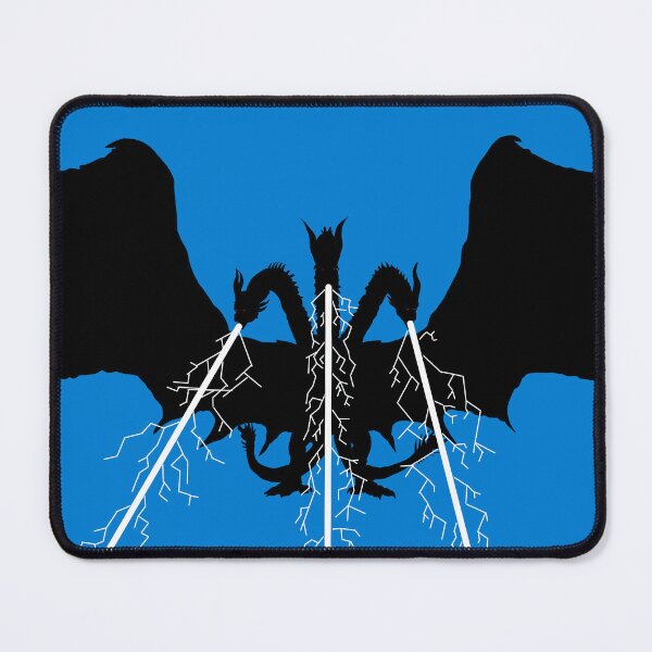 Item preview, Ghidorah Beam Silhouette (Blue) designed and sold by The Steele Forge.