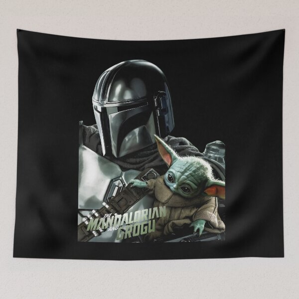 Item preview, Mando & Grogu designed and sold by Goflhalo.