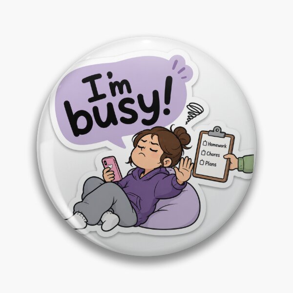 Item preview, "I'm Busy" designed and sold by TheFundyMist.