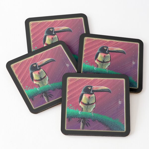 Item preview, Toucan collared rose designed and sold by andresindio.