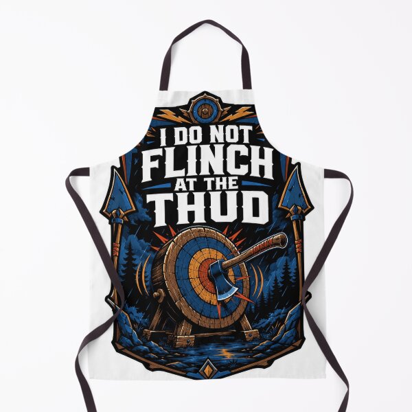 Item preview, Axe Throwing Target Thud designed and sold by Squiggle Happy.