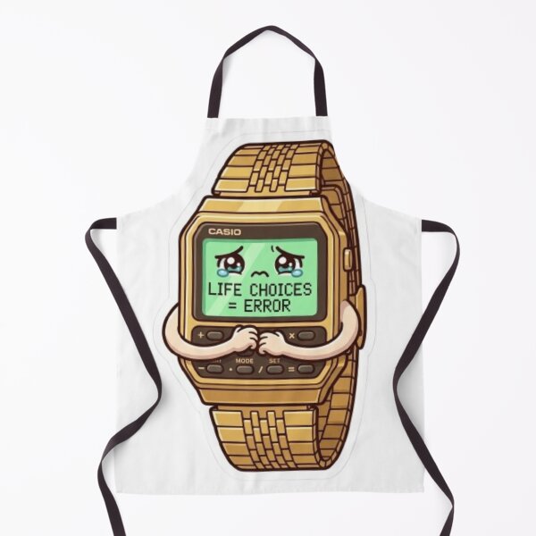 Item preview, Doing The Math On My Life Choices Kawaii Calculator Watch designed and sold by Retro Mood Co.