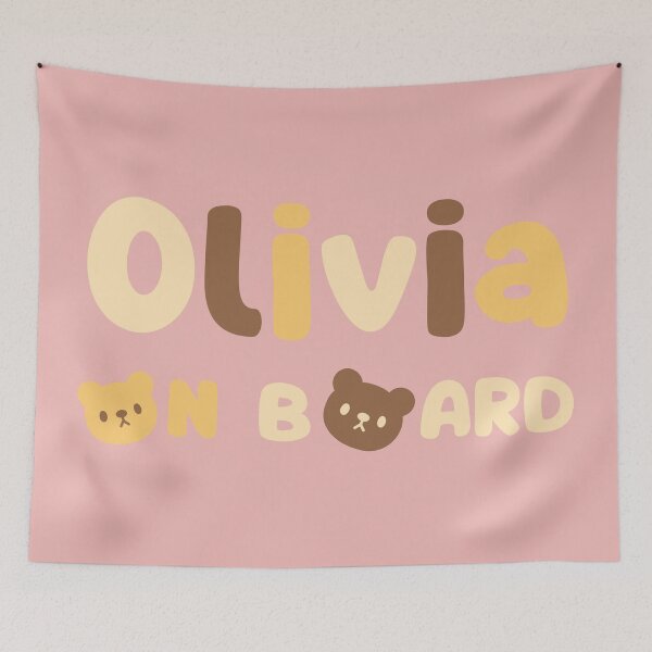 Item preview, Baby Olivia On Board designed and sold by Digit-by-C.