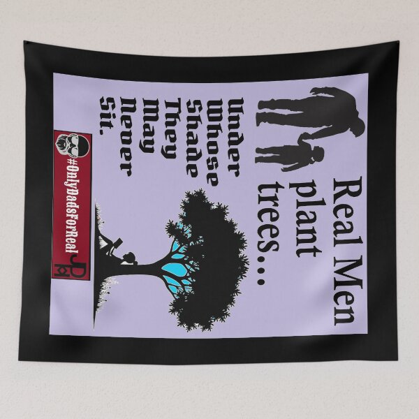 Item preview, Real Men Plant Trees (Purple) *More Colors Available in Collection designed and sold by OnlyDadsForReal.