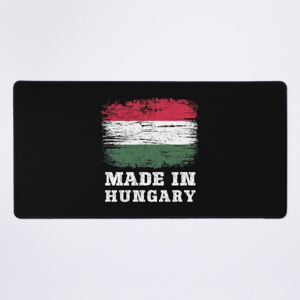 Item preview, Made In Hungary Vintage Distressed Flag designed and sold by Dmetalx Art Apparel.
