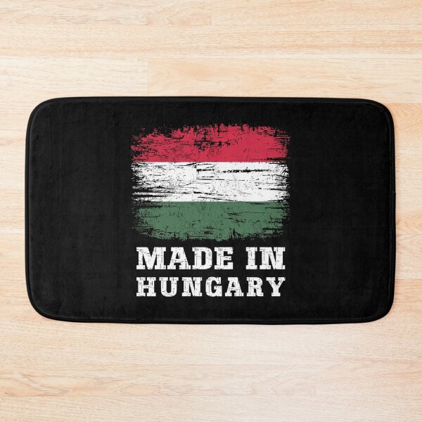 Item preview, Made In Hungary Vintage Distressed Flag designed and sold by Dmetalx Art Apparel.