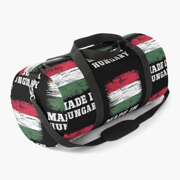 Item preview, Made In Hungary Vintage Distressed Flag designed and sold by Dmetalx Art Apparel.