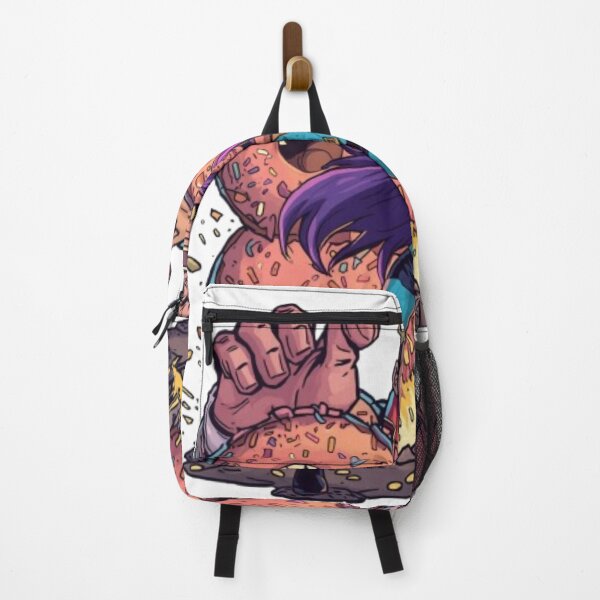 Item preview, Purple Donut Monster Hero Girl designed and sold by RashaTheBest.