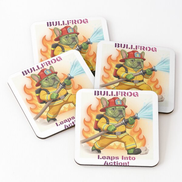 Item preview, Bullfrog Firefighter designed and sold by Kaitoo-e-graph.