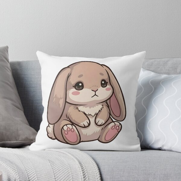 Artikelvorschau, Cute Bunny Rabbit Kawaii Animal entworfen und verkauft von D6rkT3chDemon.