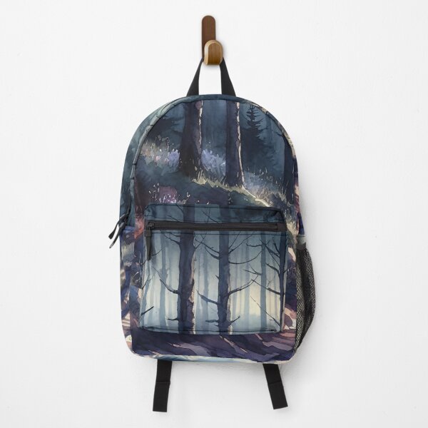 Item preview, Sunlit Forest Path Watercolor Landscape designed and sold by DeDennen.