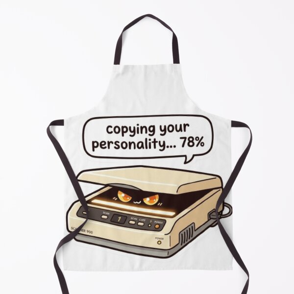 Item preview, Copying Your Personality Kawaii Retro Flatbed Scanner 90s designed and sold by Retro Mood Co.