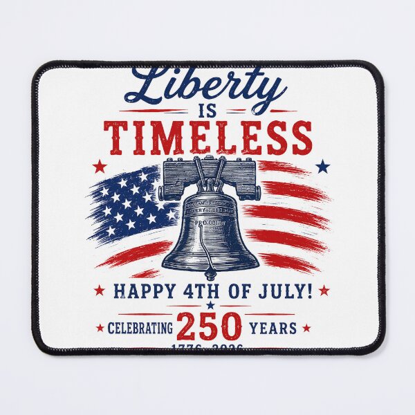 Item preview, Libery is Timeless - Happy 4th of July designed and sold by PalmerGraphics.