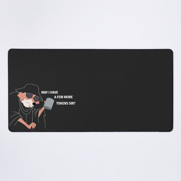 Item preview, May I Have A Few More Tokens Sir Funny AI Fox - Dark Mode designed and sold by spent-tokens.