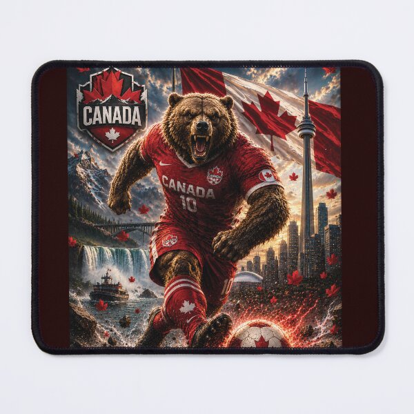 Item preview, Canada Grizzly Guardian | World Cup Warriors 2026 Fan Art designed and sold by batcoprod.