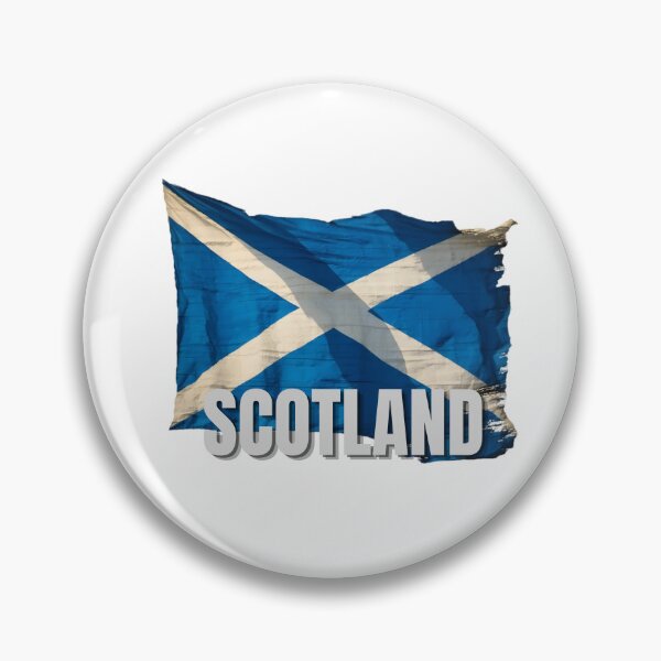 Item preview, Scotland Flag Distressed Patriotic Design designed and sold by RVJdesigns.