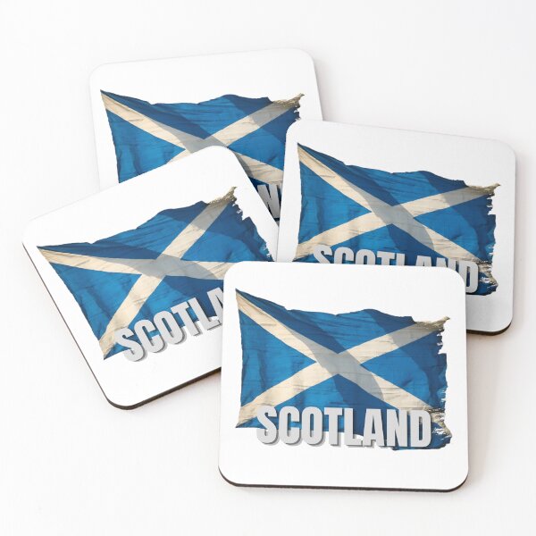 Item preview, Scotland Flag Distressed Patriotic Design designed and sold by RVJdesigns.