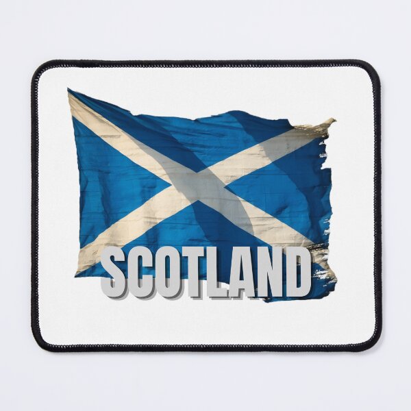 Item preview, Scotland Flag Distressed Patriotic Design designed and sold by RVJdesigns.