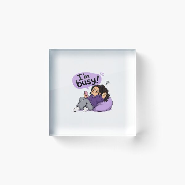 Item preview, "I'm Busy" designed and sold by TheFundyMist.