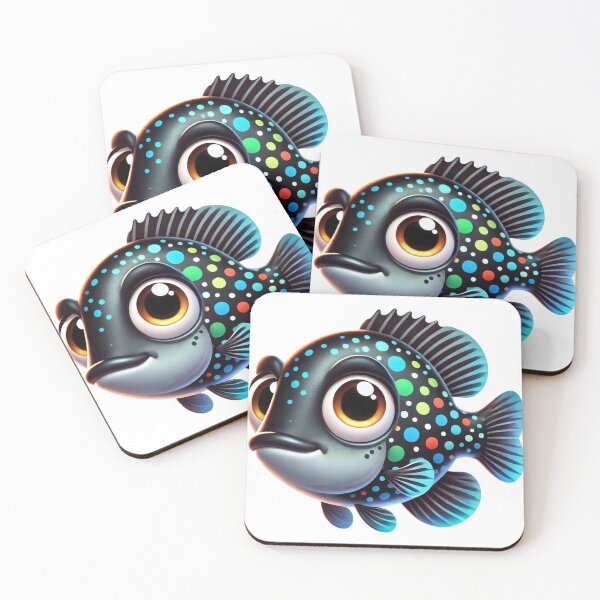 Item preview, Adorable Black Crappie designed and sold by Sillytoe.