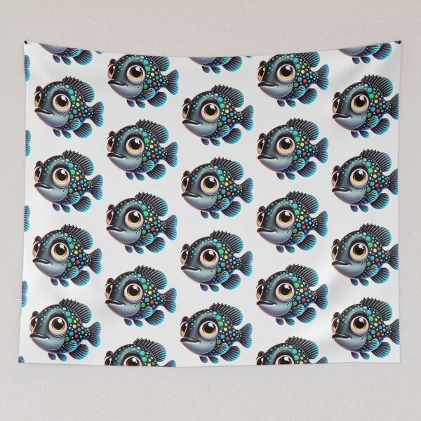 Item preview, Adorable Black Crappie designed and sold by Sillytoe.