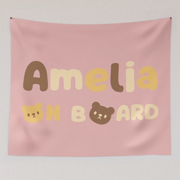 Item preview, Baby Amelia On Board designed and sold by Digit-by-C.