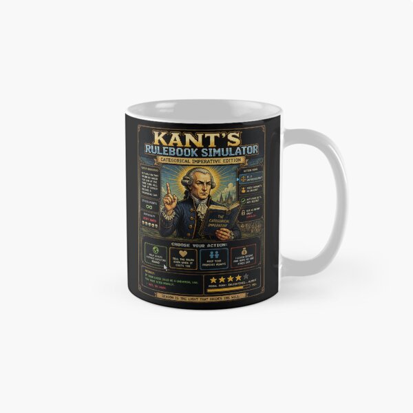 Item preview, Kant: Rulebook Simulator designed and sold by PHILOSOPHY-SWAG.