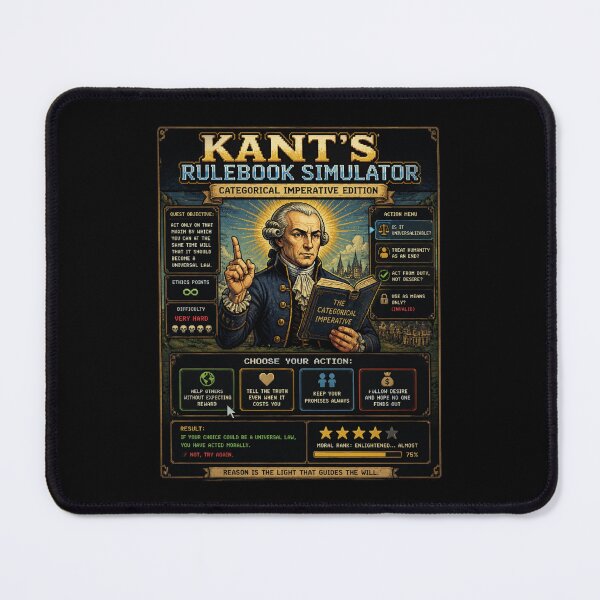 Item preview, Kant: Rulebook Simulator designed and sold by PHILOSOPHY-SWAG.