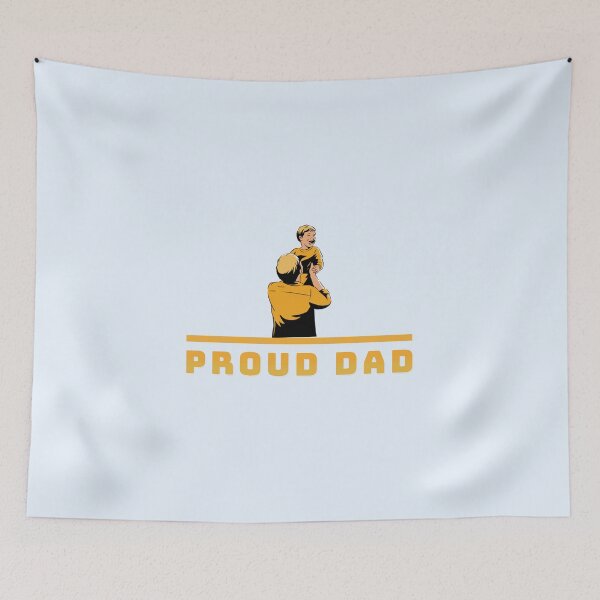 Item preview, Proud Dad Moment – Father Holding Happy Child Bond Design designed and sold by Love Gifts.