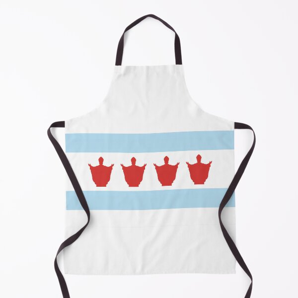 Item preview, Chicago Flag with Pope Leo designed and sold by BerlinerKatzen.