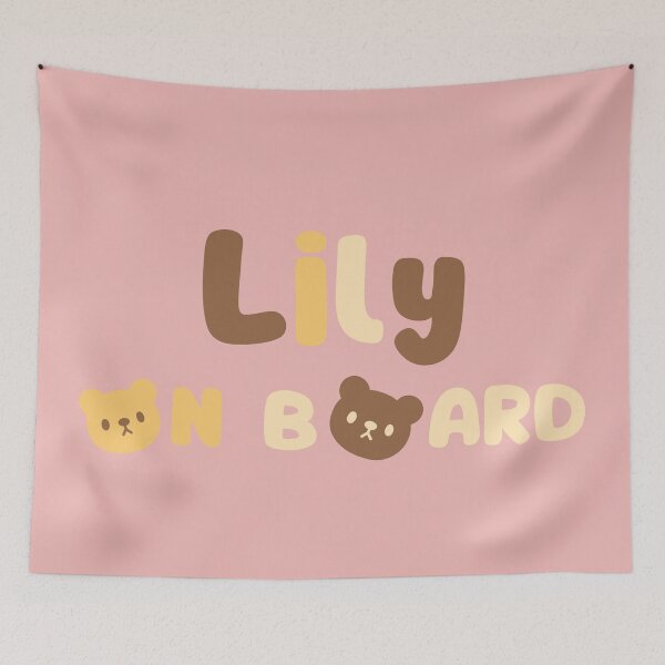 Item preview, Baby Lily On Board designed and sold by Digit-by-C.