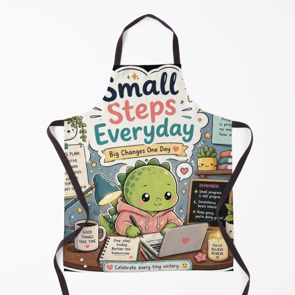 Item preview, Small Steps Everyday Sticker designed and sold by NexusPixels.