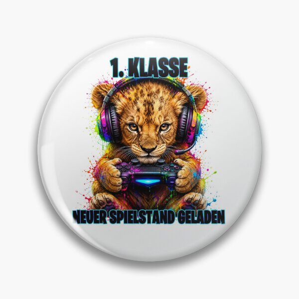 Item preview, Class 1 New game save loaded Löwe Gamer 2026 designed and sold by MinimalChaosDE.
