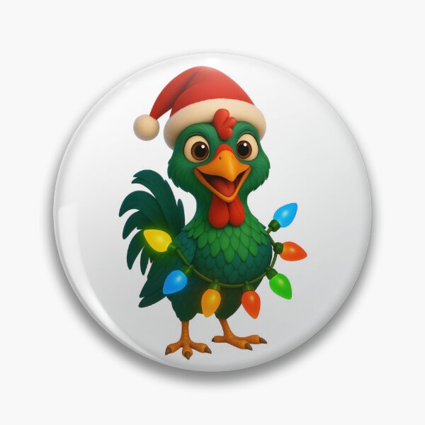 Item preview, Christmas Green Junglefowl designed and sold by Sillytoe.
