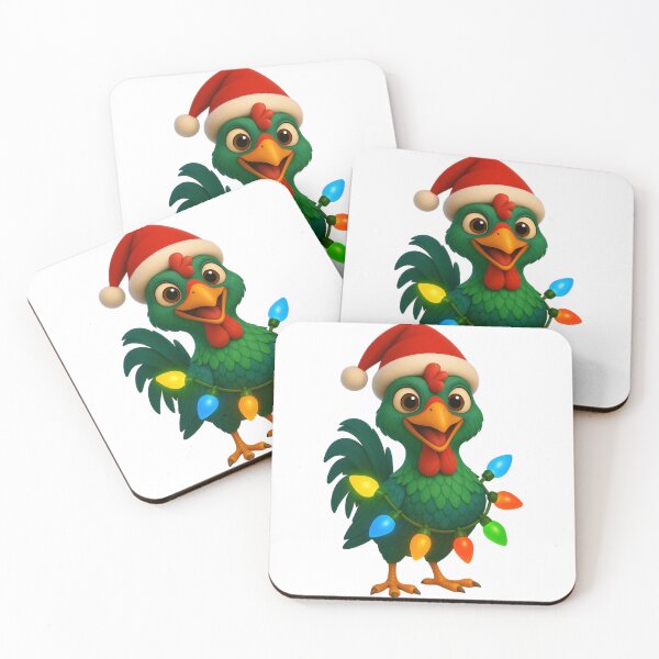 Item preview, Christmas Green Junglefowl designed and sold by Sillytoe.