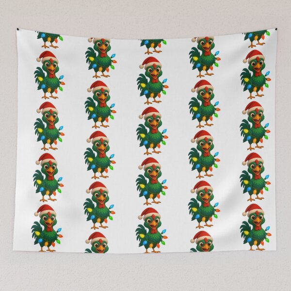 Item preview, Christmas Green Junglefowl designed and sold by Sillytoe.