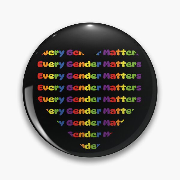 Item preview, Every Gender Matters Heart designed and sold by Designs by Greylady.