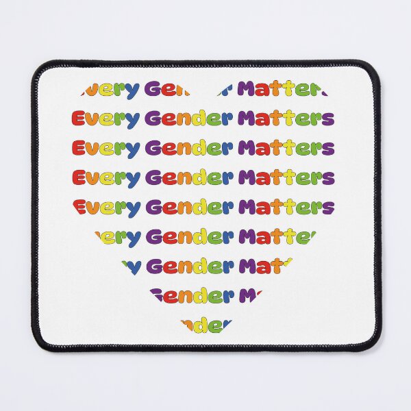 Item preview, Every Gender Matters Heart designed and sold by Designs by Greylady.