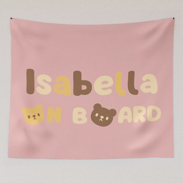 Item preview, Baby Isabella On Board designed and sold by Digit-by-C.