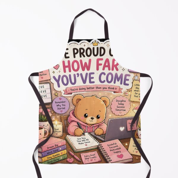 Item preview, Be Proud Of How Far You've Come Teddy Bear Sticker designed and sold by NexusPixels.