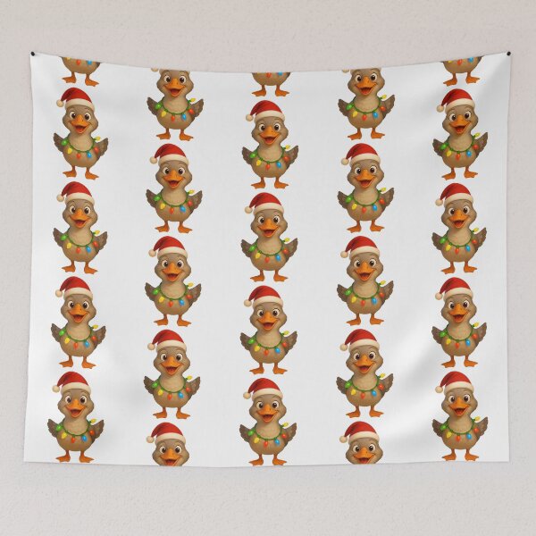 Item preview, Christmas Grey Geese designed and sold by Sillytoe.
