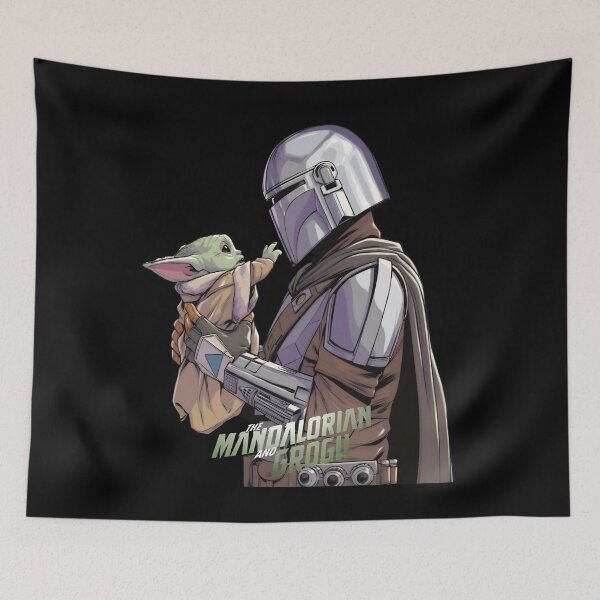 Item preview, Mando & Grogu designed and sold by Goflhalo.
