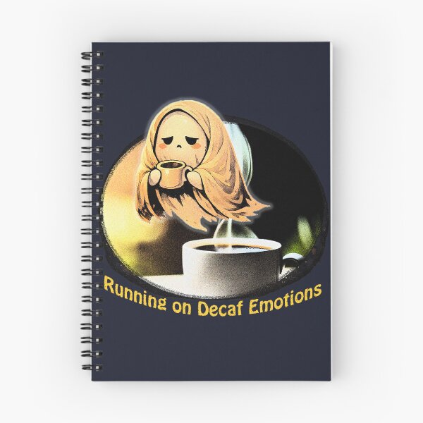 Item preview, Running On Decaf Emotions designed and sold by QuietNovaShop.