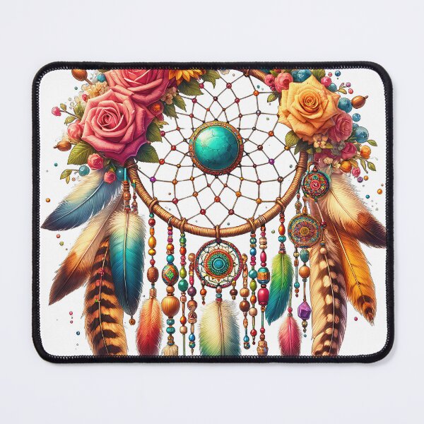 Item preview, Colorful Dream Catcher designed and sold by Warrior Woman Designs.