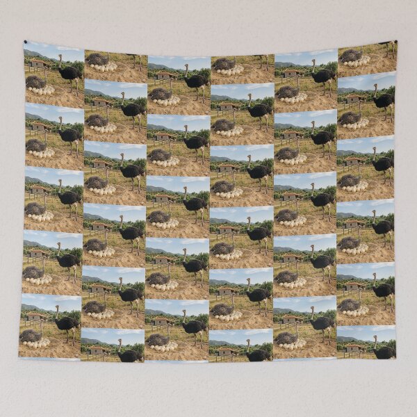 Item preview, Nature and Life: Ostriches in their Natural Habitat. designed and sold by JoyNest = "The nest of joy".